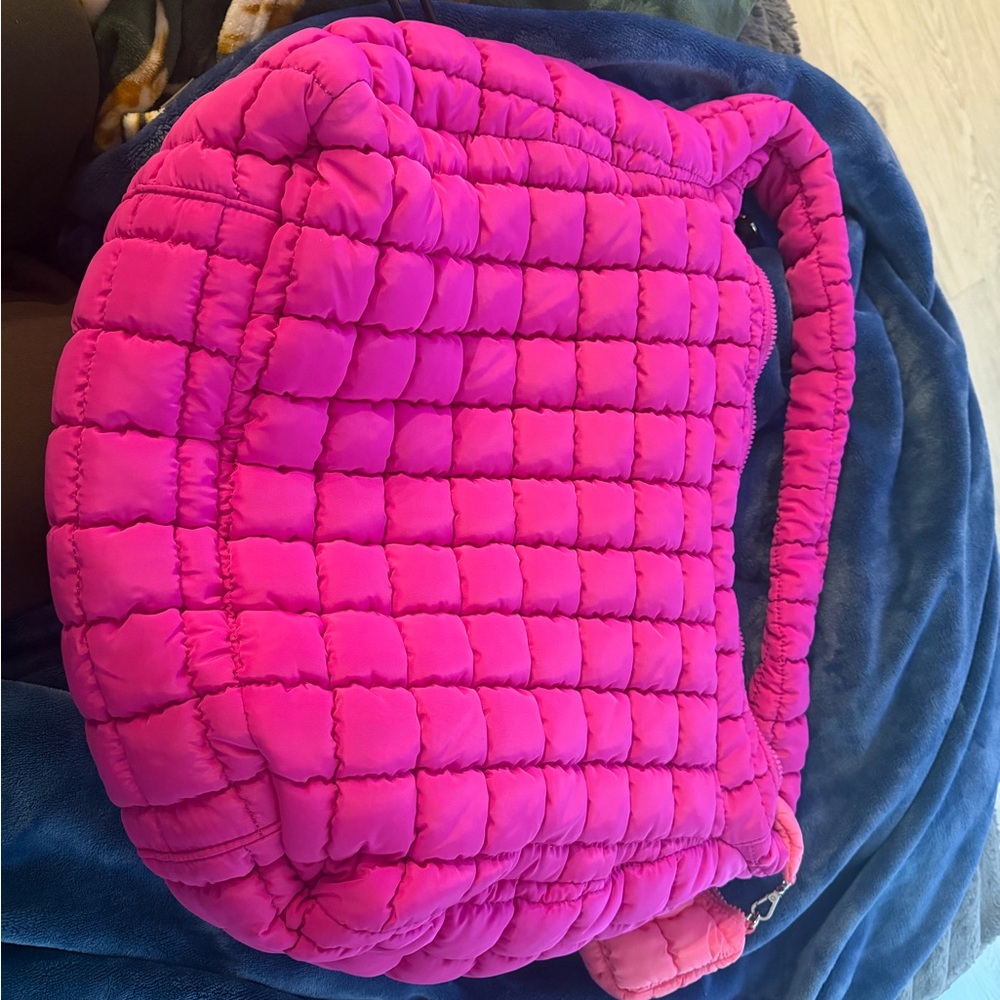 FP Movement by Free People Pink Quilted Tote - Picture 3 of 4